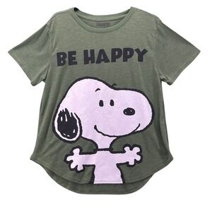 Peanuts Shirt‎ Olive XL